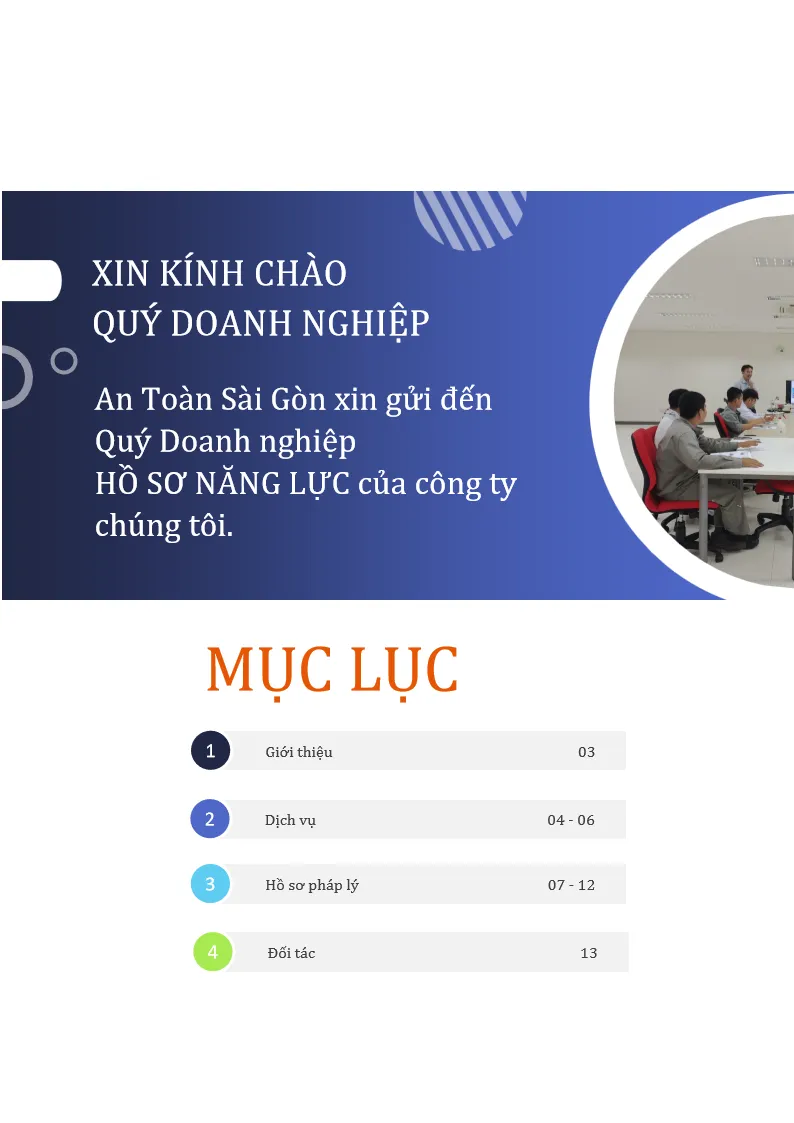 Hồ sơ năng lực công ty - Trang 2