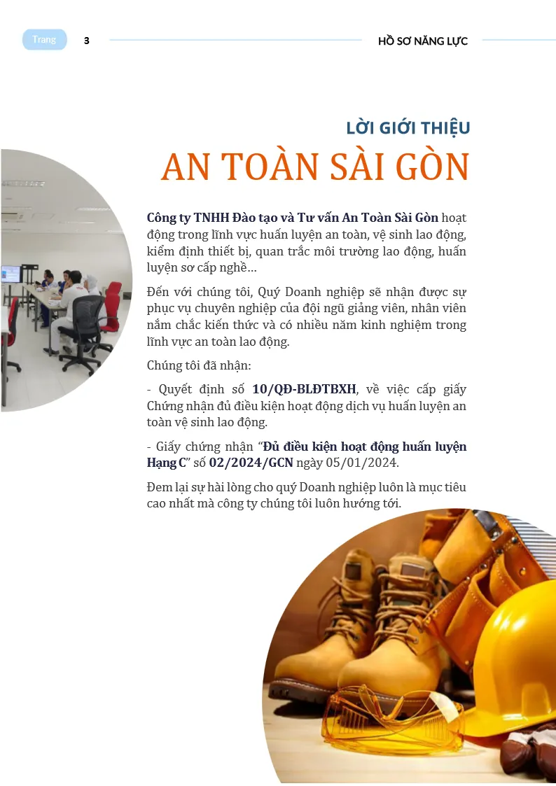 Hồ sơ năng lực công ty - Trang 3
